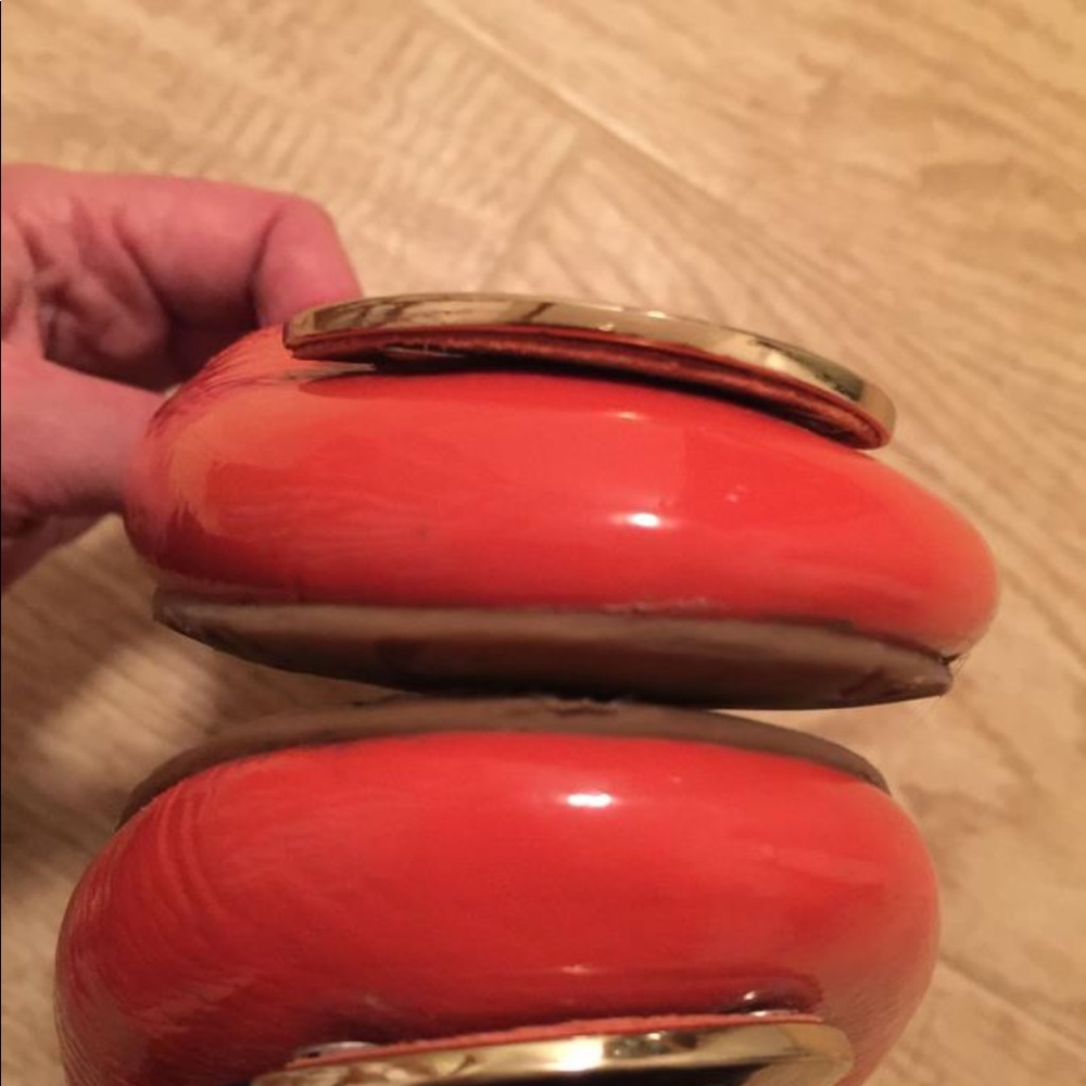 Orange Tory Burch flats size 9